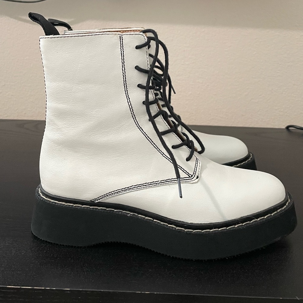 Zara combat boots